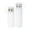 500 ml Sublimation Portable Stainless Steel Vacuum Bottle with Cup Cap