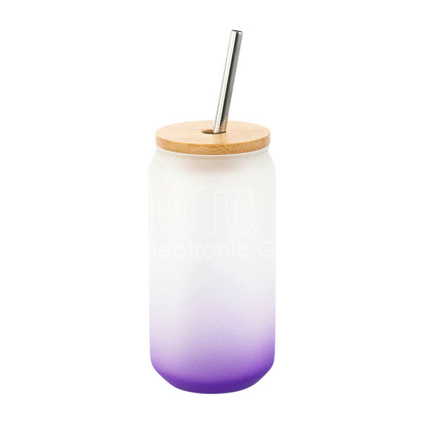 Sublimation Colored Beer Can-Shaped Glass with Bamboo Lid and Straw » THE  LEADING GLOBAL SUPPLIER IN SUBLIMATION!
