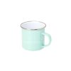 12 oz. Sublimation Macaron Colors Enamel Mug with Silver Brim