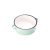 10 oz. Sublimation Colored New Bone China Bowl with Two Handles