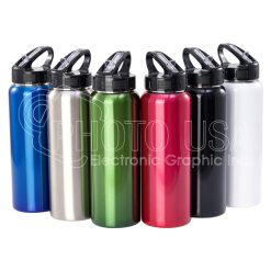 800 ml Sublimation Single-Wall Stainless Steel Sports Water Bottle