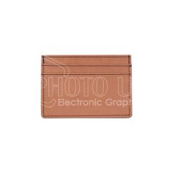 Engraving Blank PU Leather Card Holder with Money Clip
