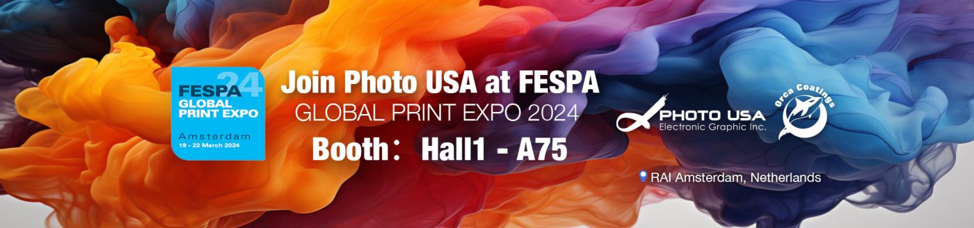 Photo USA Booth at FESPA 2024
