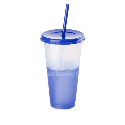 700 ml Custom Color Changing Straw Cups