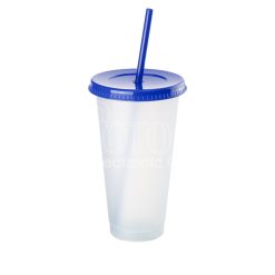 700 ml Custom Color Changing Straw Cups