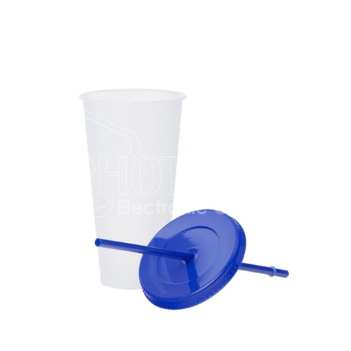 700 ml Custom Color Changing Straw Cups