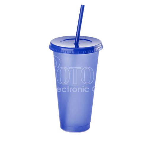 700 ml Custom Color Changing Straw Cups