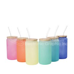 Sublimation Cold Color Changing Glass Cups