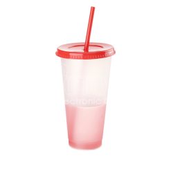 700 ml Custom Color Changing Straw Cups