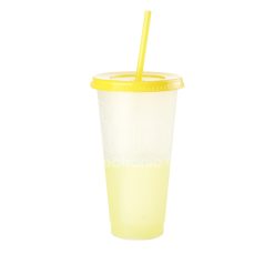 700 ml Custom Color Changing Straw Cups