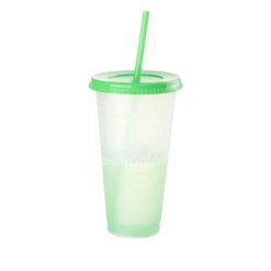 700 ml Custom Color Changing Straw Cups