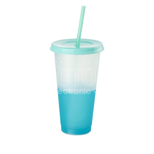 700 ml Custom Color Changing Straw Cups