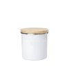 Sublimation Bamboo Lid Enamel Kitchen Canisters