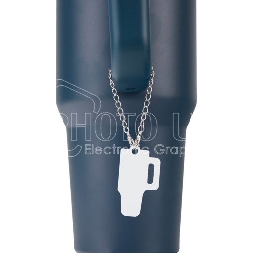 sublimation aluminum 40 oz tumbler cup charms