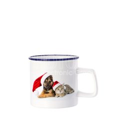 8 oz sublimation ceramic enamel mug