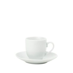 2.5 oz. Sublimation Ceramic Espresso Coffee Cup with Saucer