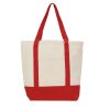 This tote bag is made from high-quality, durable canvas. The simple and stylish design makes it a eye-catching accessory for everyday life.