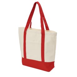 This tote bag is made from high-quality, durable canvas. The simple and stylish design makes it a eye-catching accessory for everyday life.